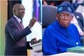 Photocollage of President William Ruto and Bola Ahmed Tinubu.